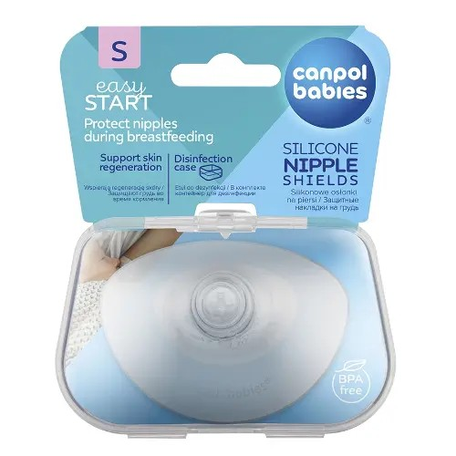 Защитные накладки на грудь CANPOL BABIES, размер S, 2 шт