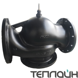 Клапан регулирующий трёхходовой DAV Control VFD 316.65 DN 65 PN 16 Kvs 63 фланец/фланец
