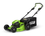 Аккумуляторная самоходная газонокосилка Greenworks GD60LM46SPК4, 2502907UB.60v, 46 см, АКБ 4 А·ч и ЗУ