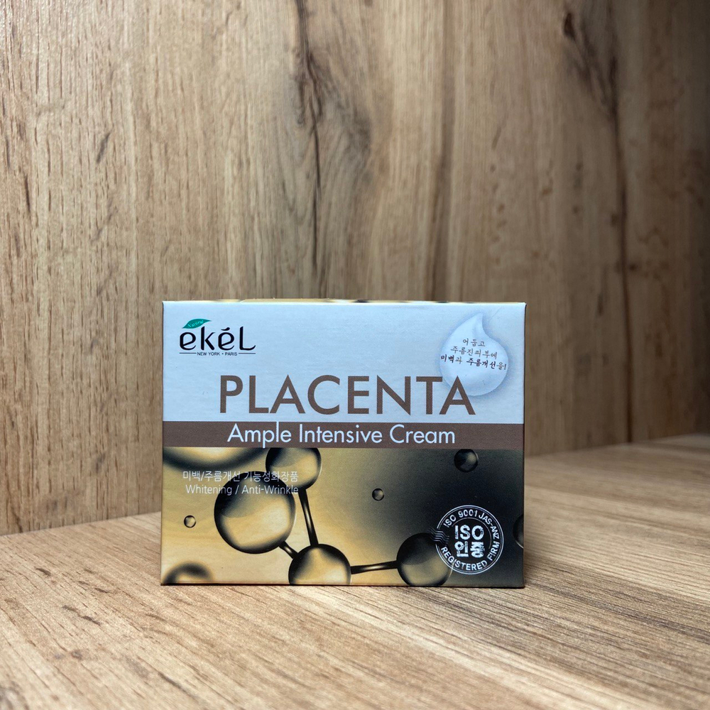 Крем для лица Ekel Placenta Ample Intensive ампульный с плацентой Cream 110 г