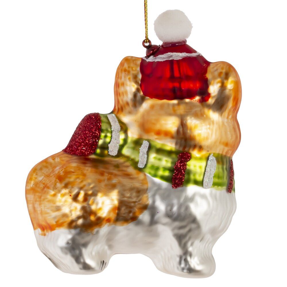GAEM Украшение новогоднее "Собачка", L7,5 W4,5 H9,5 см