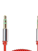 AUX cable 1m 3.5/3.5 Yida витой red