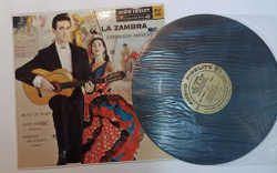Винтажная виниловая пластинка LP Fernando Sirvent La Zambra (USA 1959)