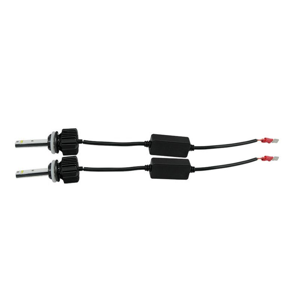 Светодиодные лампы H27 (880/881) Sariti E5 12V, 25W, 6000K, Seoul CSP Y19 (комплект, 2шт)