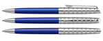 Шариковая ручка Waterman Hemisphere French riviera Deluxe BLU LOUNGE в подарочной коробке