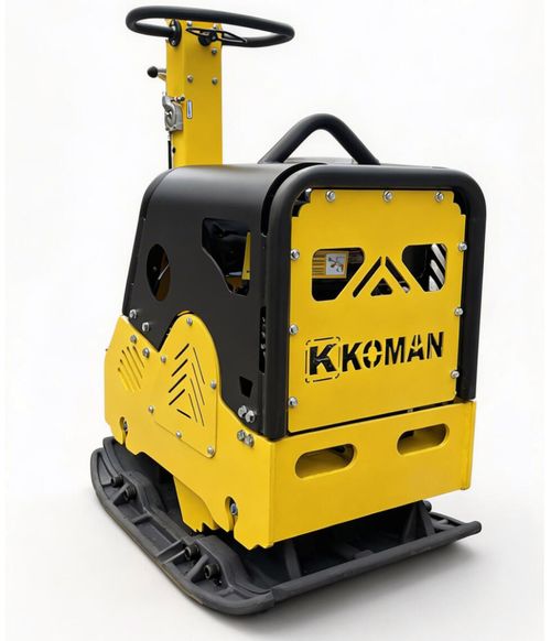 Виброплита дизельная KOMAN MSH500-1 гидравлика - [495 кг / 65 кН / Hi-Earn 1105FE]