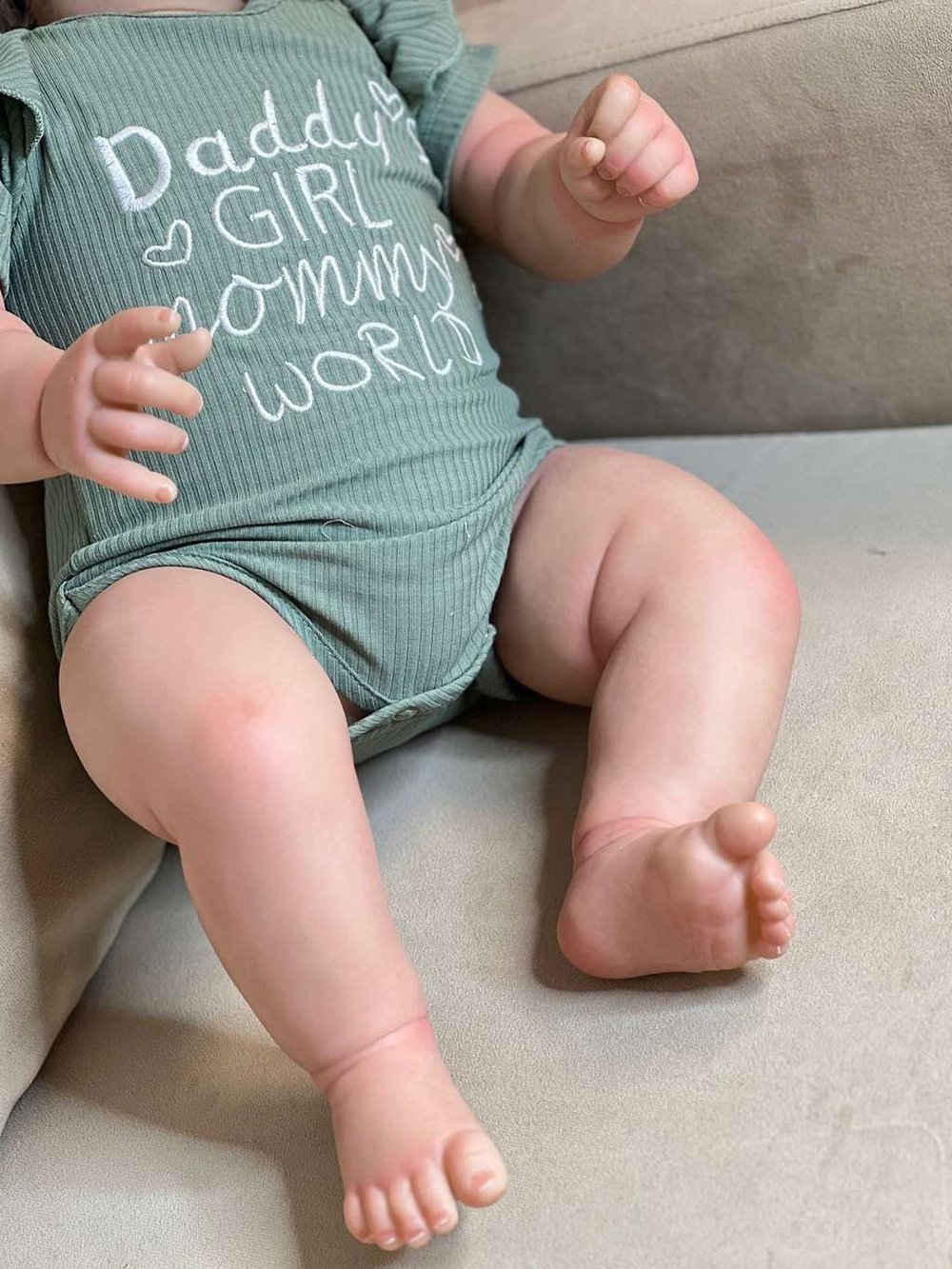 Кукла Реборн мягконабивная 60см в пакете (FA-511)