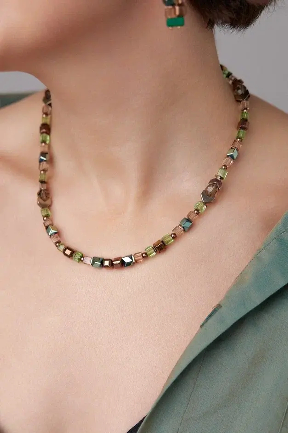 Mosaic G Tree Колье арт.1392