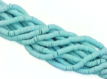 Нить каучуковых бусин 6мм