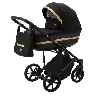 Adamex Rimini LUX RI-66 (2в1) Черная ткань + Черная экокожа