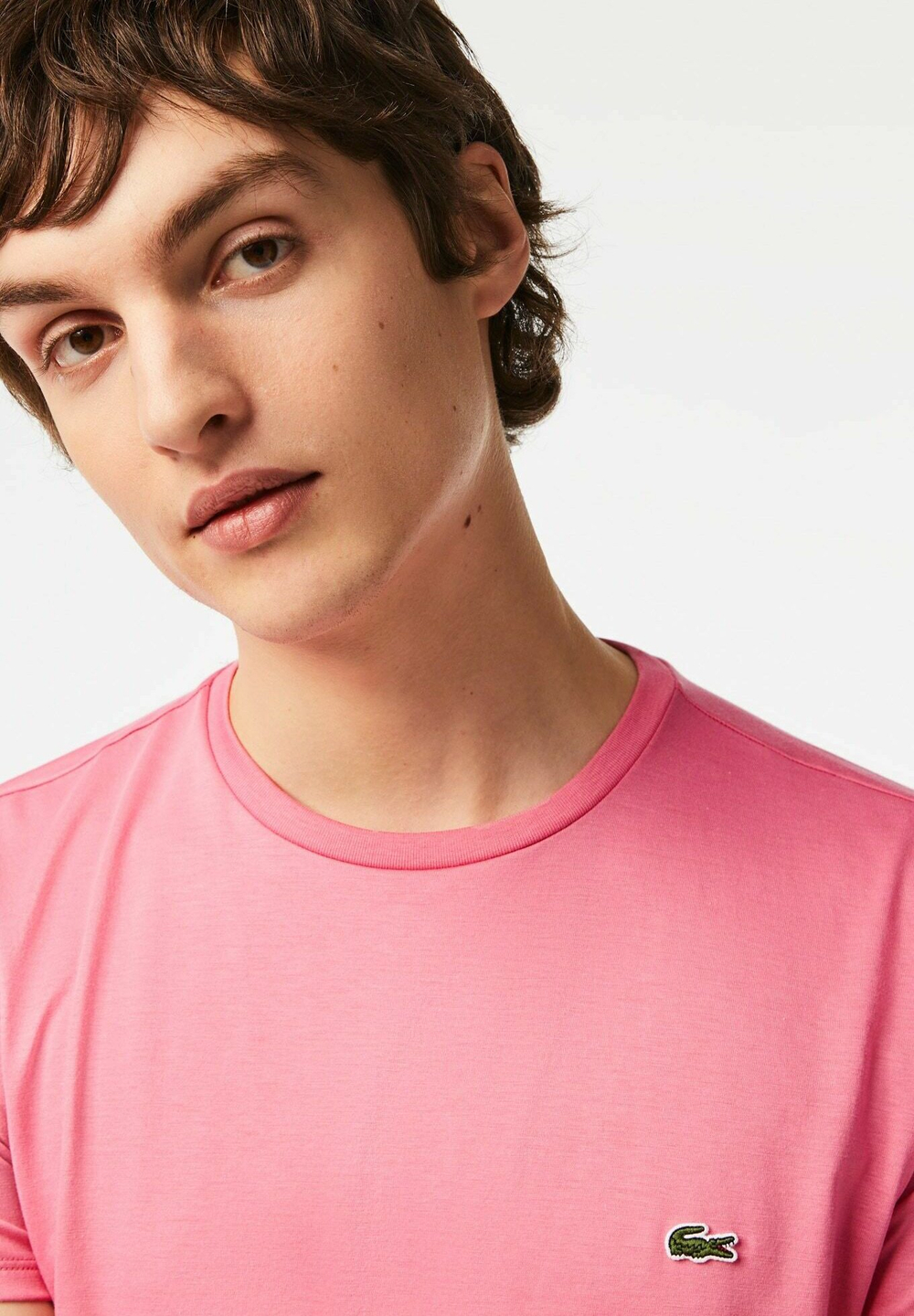 Lacoste Базовая футболка - роза / лосось