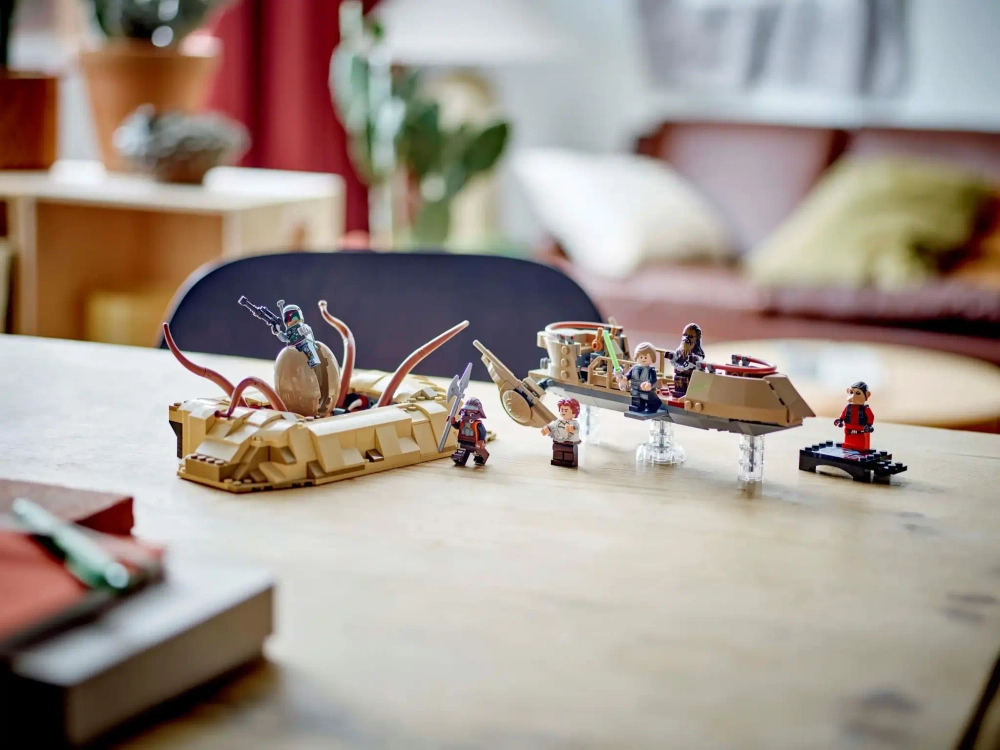 Конструктор LEGO Star Wars 75396 Пустынный Скиф и яма Сарлакка