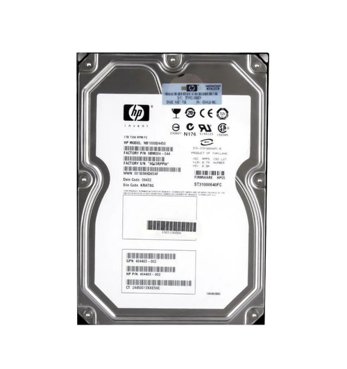 Серверный жесткий диск HP NB1000D4450 1Tb Fibre Channel 3,5" HDD