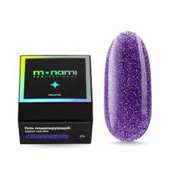 Monami Гель Stellar Gel 03 для моделирования ногтей светоотражающий, 15 гр