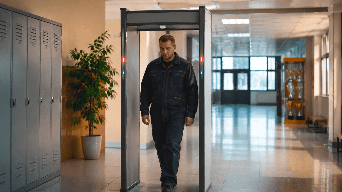 Настройка арочного металлодетектора