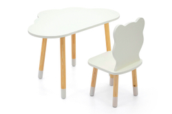 Детский стол Бельмарко Stumpa облако белый