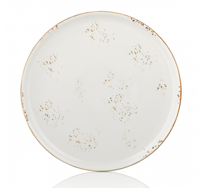 Тарелка для пиццы "Elegance" 32см. фарфор By Bone