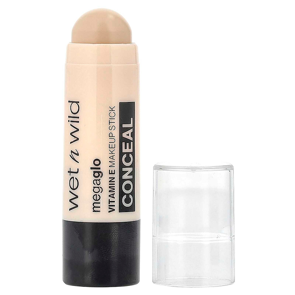 wet n wild, MegaGlo, стик для макияжа с витамином Е, маскирующий, 807 Follow Your Bisque, 1 шт.
