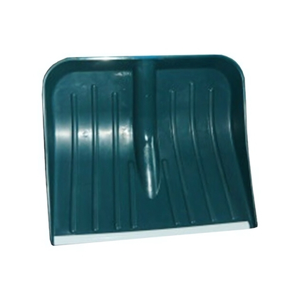 Лопата снеговая без черенка с металической планкой 440*440 цветная