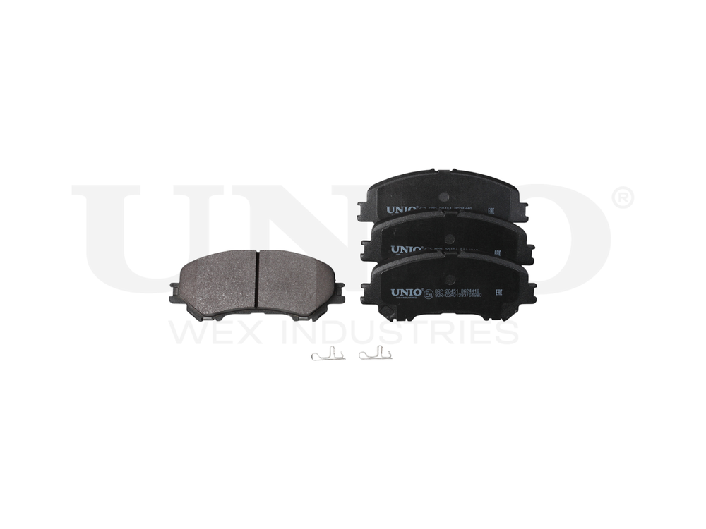 Колодки тормозные диск. передние UNIO BRP-20451