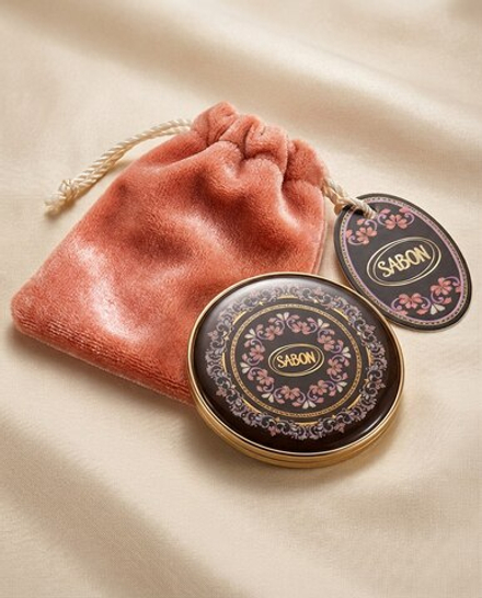 Карманное зеркало с бархатным чехлом