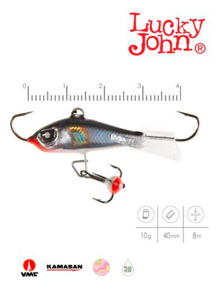 Балансир Lucky John BALTIC 4 с тр. 40мм/13H блистер