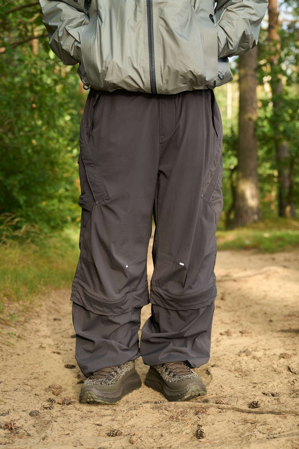 Брюки Nothomme Blue Outdoor Adjustable Cuff Detachable Pants "Dark Gray"