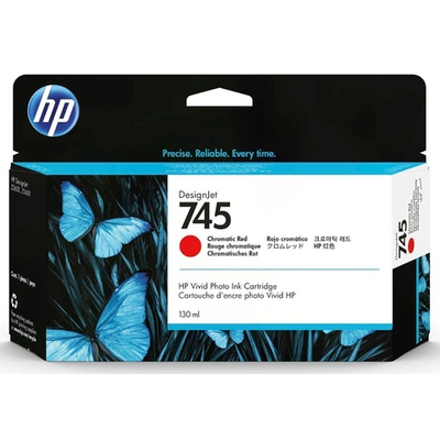 Картридж HP 745 (F9K00A) для DesignJet Z5600/Z2600 хроматический красный (130 мл)