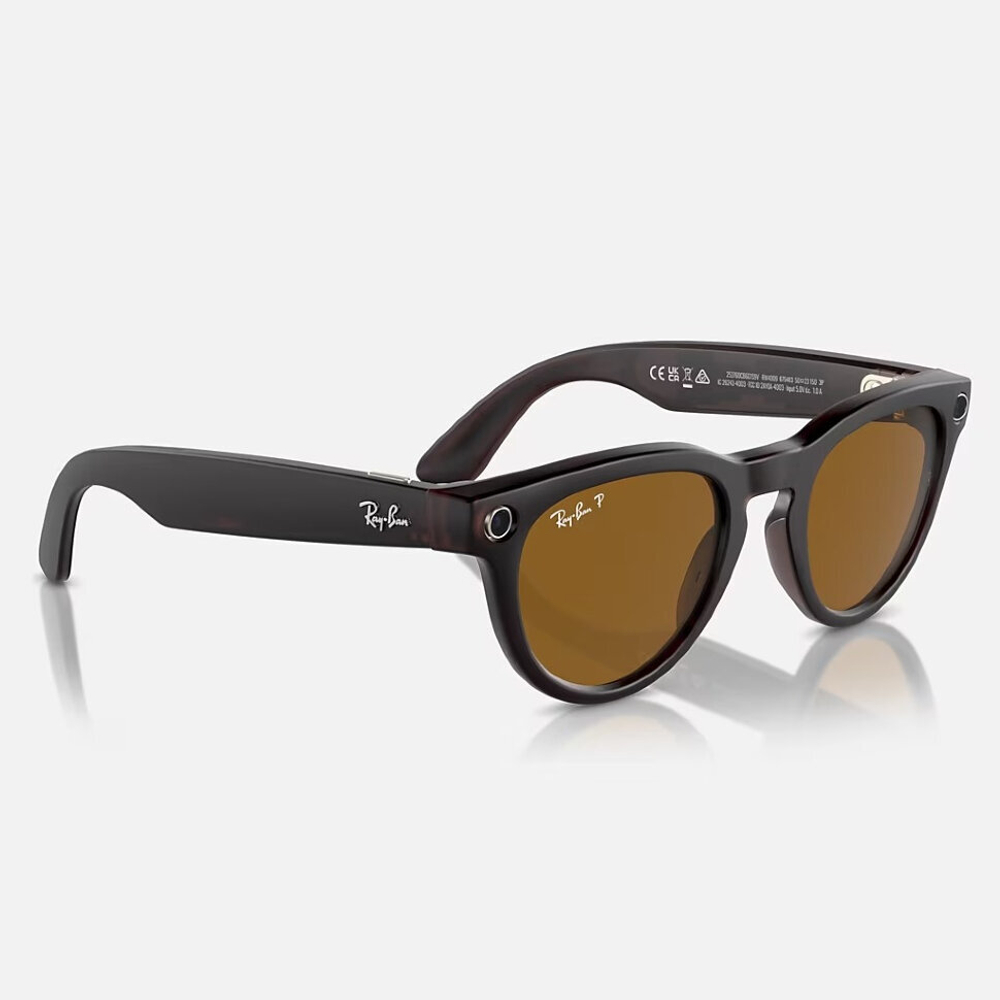 Ray-Ban Meta Headliner ( Цвет оправы - матовый черный, цвет линз - коричневый )