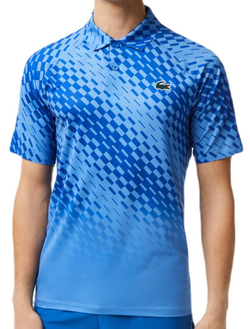 Мужское поло теннисное Lacoste Tennis x Novak Djokovic Player Version Polo Shirt - blue