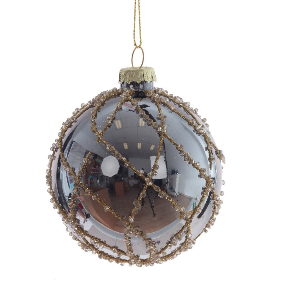 GAEM Украшение новогоднее "Шар", L7 W7 H9 см, 4в.