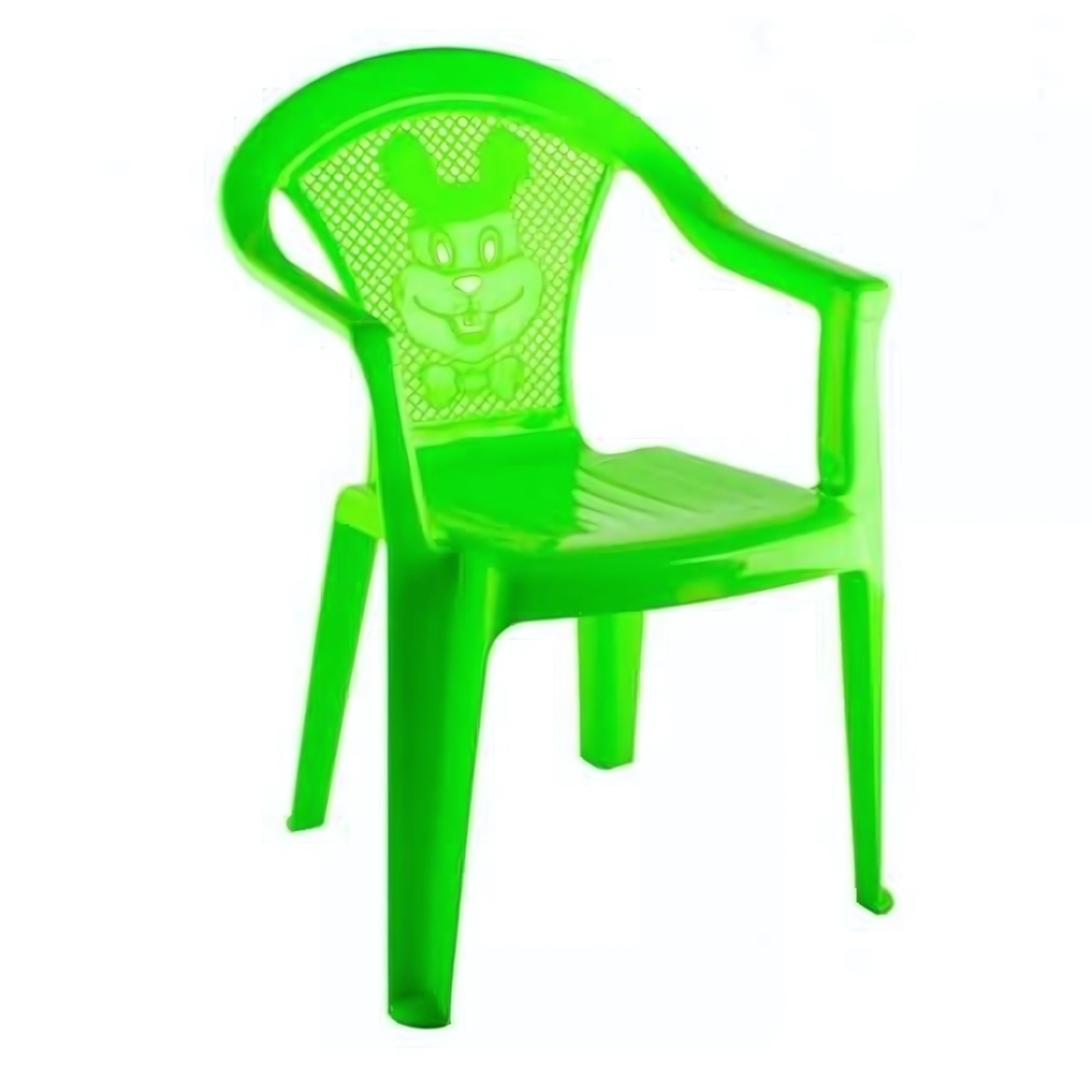 Стульчик детский "Малыш", яркий салатовый РП-211