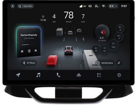 Магнитола для Lada Xray 2015-2022, Xray Cross - Teyes CC4-PRO монитор 13" 2K QLED на Android 13, Snapdragon 778G, 8+128, AI, CarPlay, DSP, 4G SIM-слот