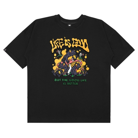 Футболка HOOK "Фрог" Черный