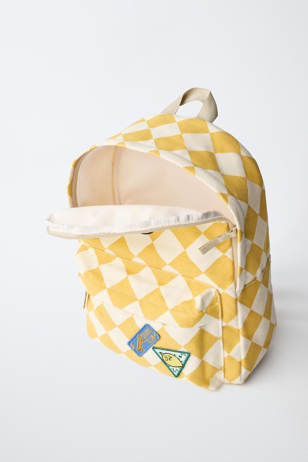 ZARA РЮКЗАК «СКЕЙТ», ЖЕЛТЫЙ