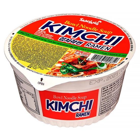Лапша Samyang "Кимчи БОУЛ" острая со вкусом говядины 86 гр