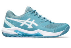 Женские Кроссовки теннисные Asics Gel-Dedicate 8 Clay - gris blue/white