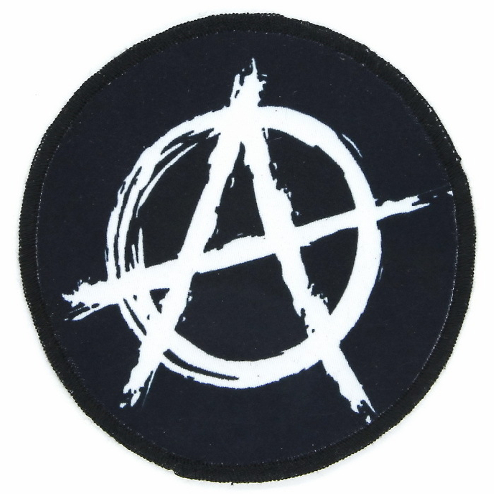 Нашивка Anarchy Анархия круглая (908)
