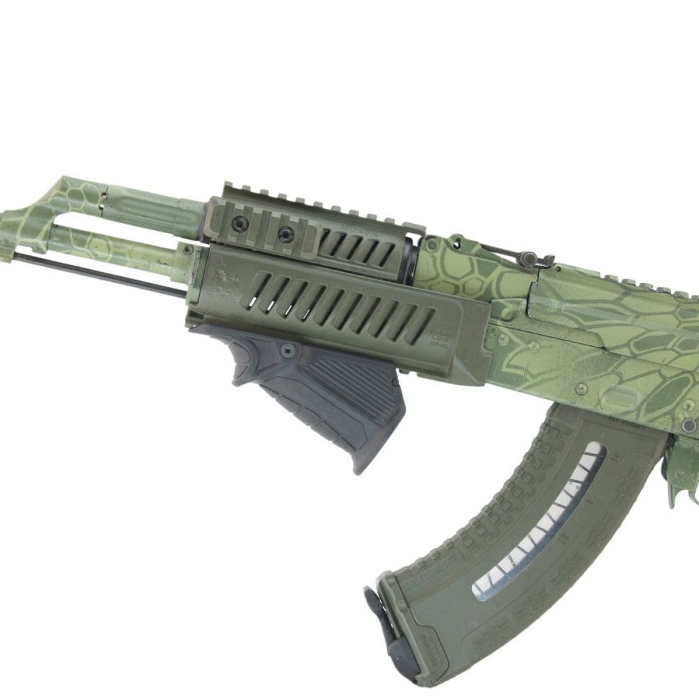 Рукоять-наплыв на цевья с планками Вивер и Пикатинни, DLG Tactical