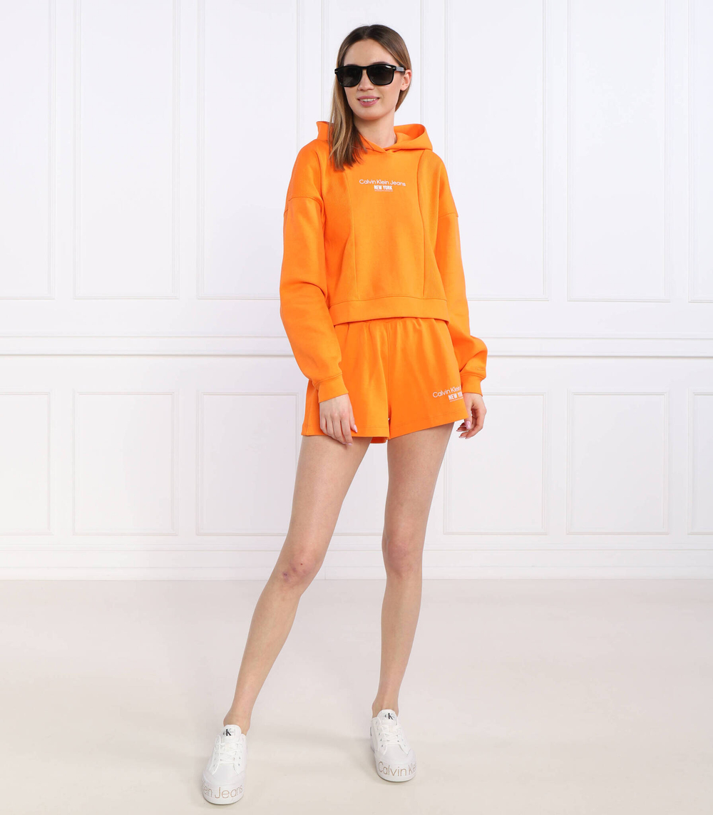 Шорты CALVIN KLEIN JEANS - оранжевый(J20J221054)