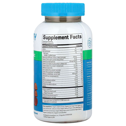 SmartyPants, органические жевательные таблетки с мультивитаминами и омега для мужчин, со вкусом малины, лимона, лайма и винограда, 120 жевательных таблеток