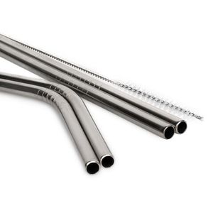 Набор металлических трубочек ZEERO 4+1