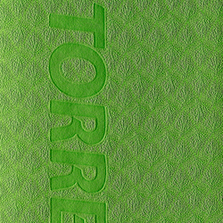 Коврик для йоги TORRES Comfort 4 YL10074, толщина 4 мм, TPE, зелено-серый
