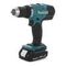 Аккумуляторная дрель-шуруповерт Makita DDF453SYE+набор сверл D-20769+очки PGW-180110/CLEAR+перчатки PGH-160350-L