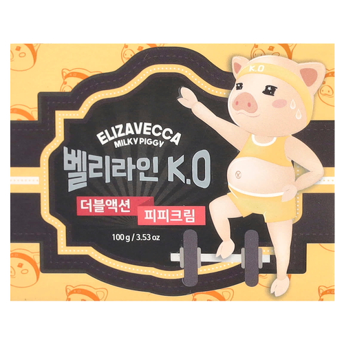 Elizavecca, Milky Piggy, Belly Line K.O. PP-крем двойного действия, 100 г (3,53 унции)