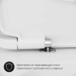 Унитаз-компакт AM.PM Inspire C508607WH белый, с бачком