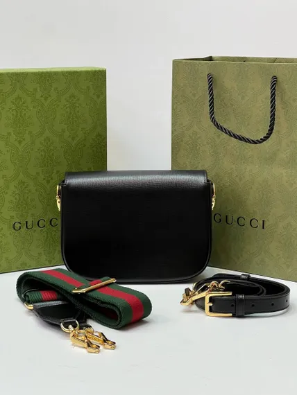 Сумка Gucci Horsebit 1955 черный