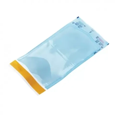 Пакет для стерилизации плоский бумажно-пленочный, три индикатора в шве (STEAM,EO,FORM) MR-191-FPPA-119 120 х 250 мм, №100