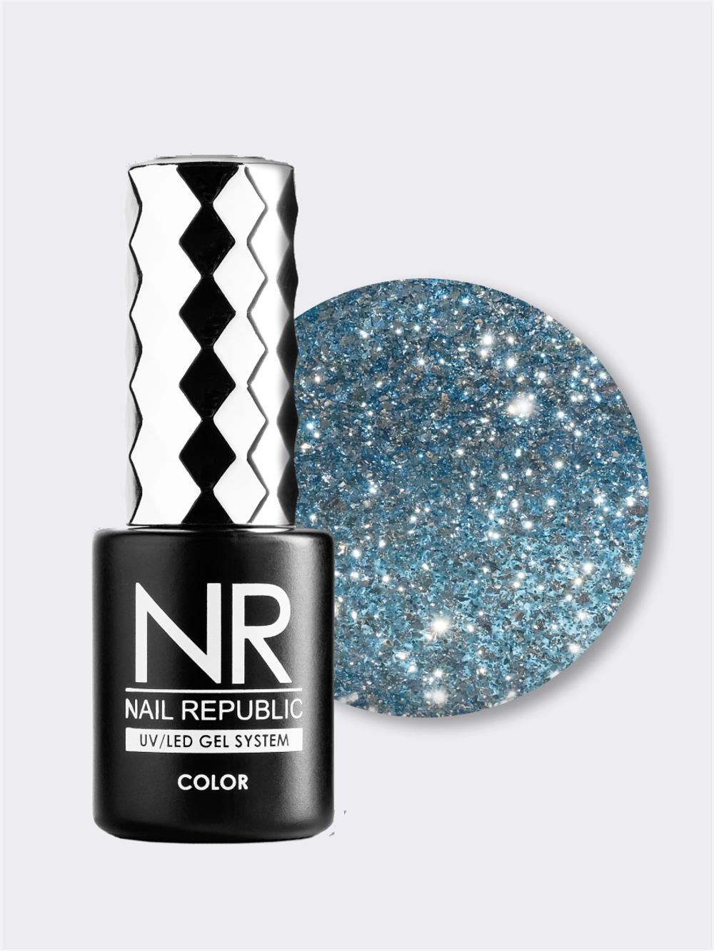 NR-381 Night life гель-лак жидкий кристалл