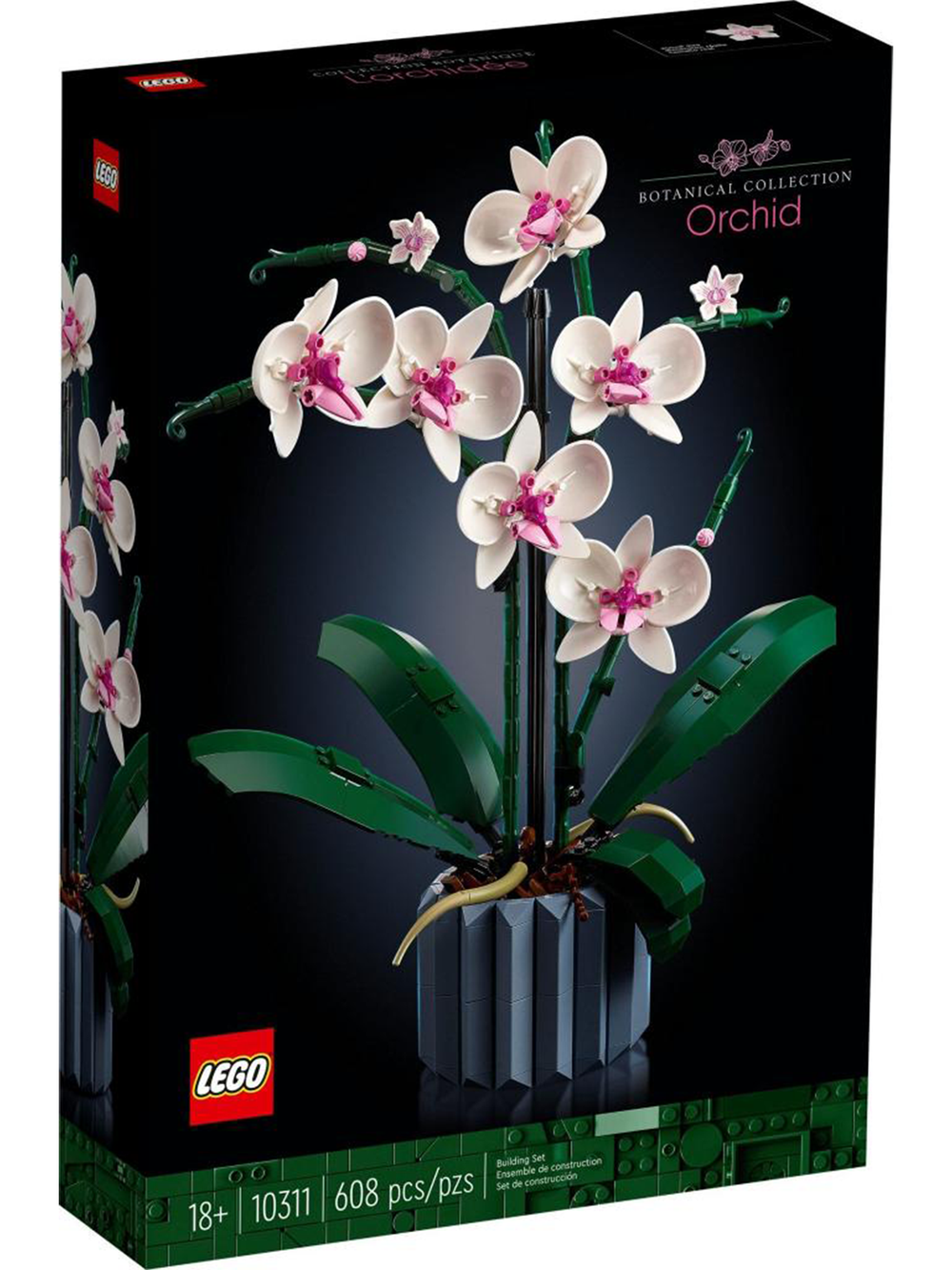Конструктор LEGO Botanicals 10311 Лего Орхидея, декоративные цветы, набор для взрослых, оригинал LEGO